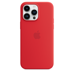 iPhone 14 Pro Max Silicone Case with MagSafe - (PRODUCT)RED