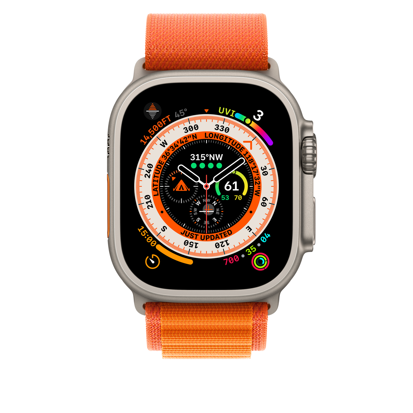 49mm Orange Alpine Loop - Small