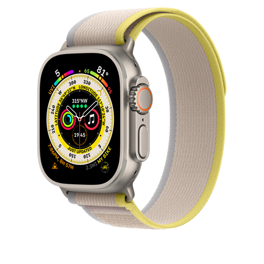 49mm Yellow/Beige Trail Loop - S/M