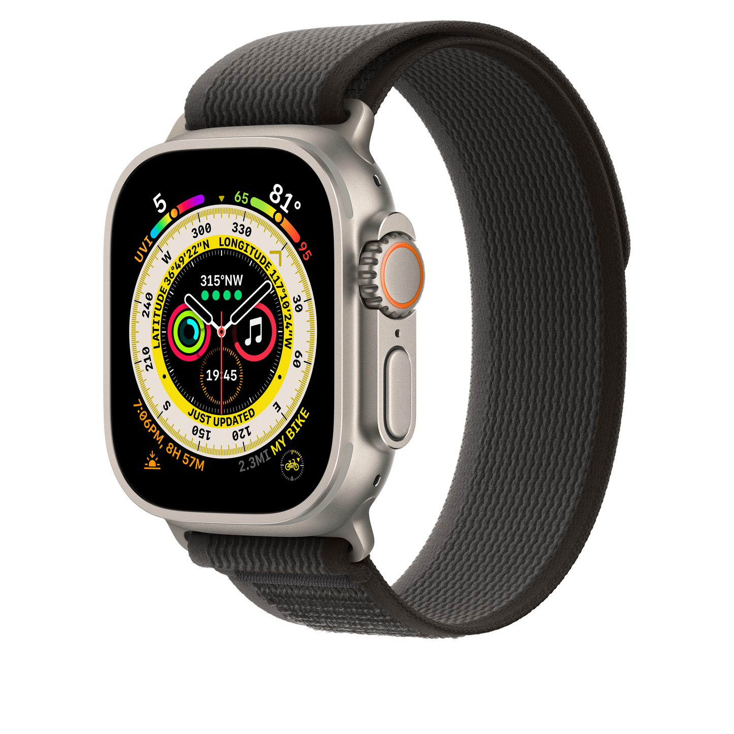 49mm Black/Grey Trail Loop - S/M