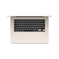 15-inch MacBook Air: Apple M3 chip with 8‑core CPU and 10‑core GPU, 256GB SSD - Starlight