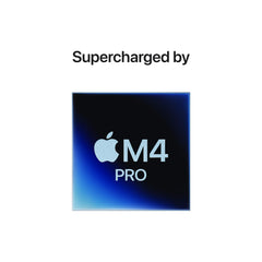 Mac mini: Apple M4 Pro chip with 12‑core CPU and 16‑core GPU, 512GB SSD - Silver