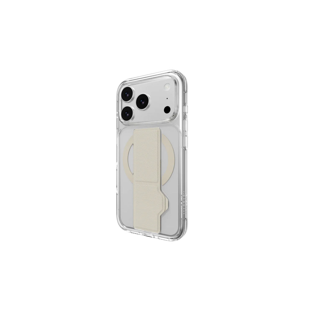 Mageasy GrabStand M | Magsafe iPhone 17 Pro Max Transparent