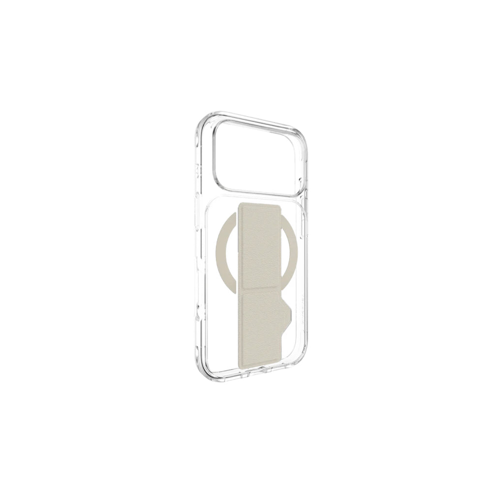 Mageasy GrabStand M | Magsafe iPhone 17 Pro Max Transparent