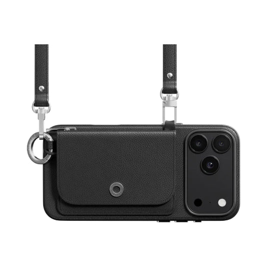 Mageasy Pouch M | Magsafe for iPhone 18 Pro Max / 17 Pro Max - Black