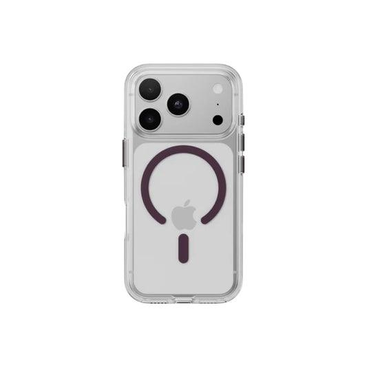 Mageasy Bright M | Magsafe Never Yellowing for iPhone 18 Pro/17 Pro - Transparent/Nebula Ring