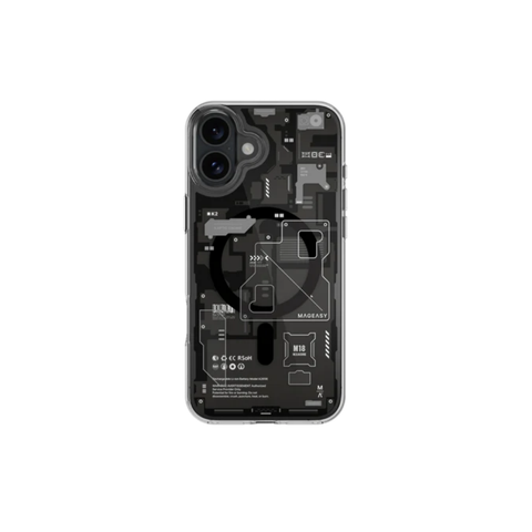 Mageasy iPhone 16 Pro Max XRay M | MagSafe Ash