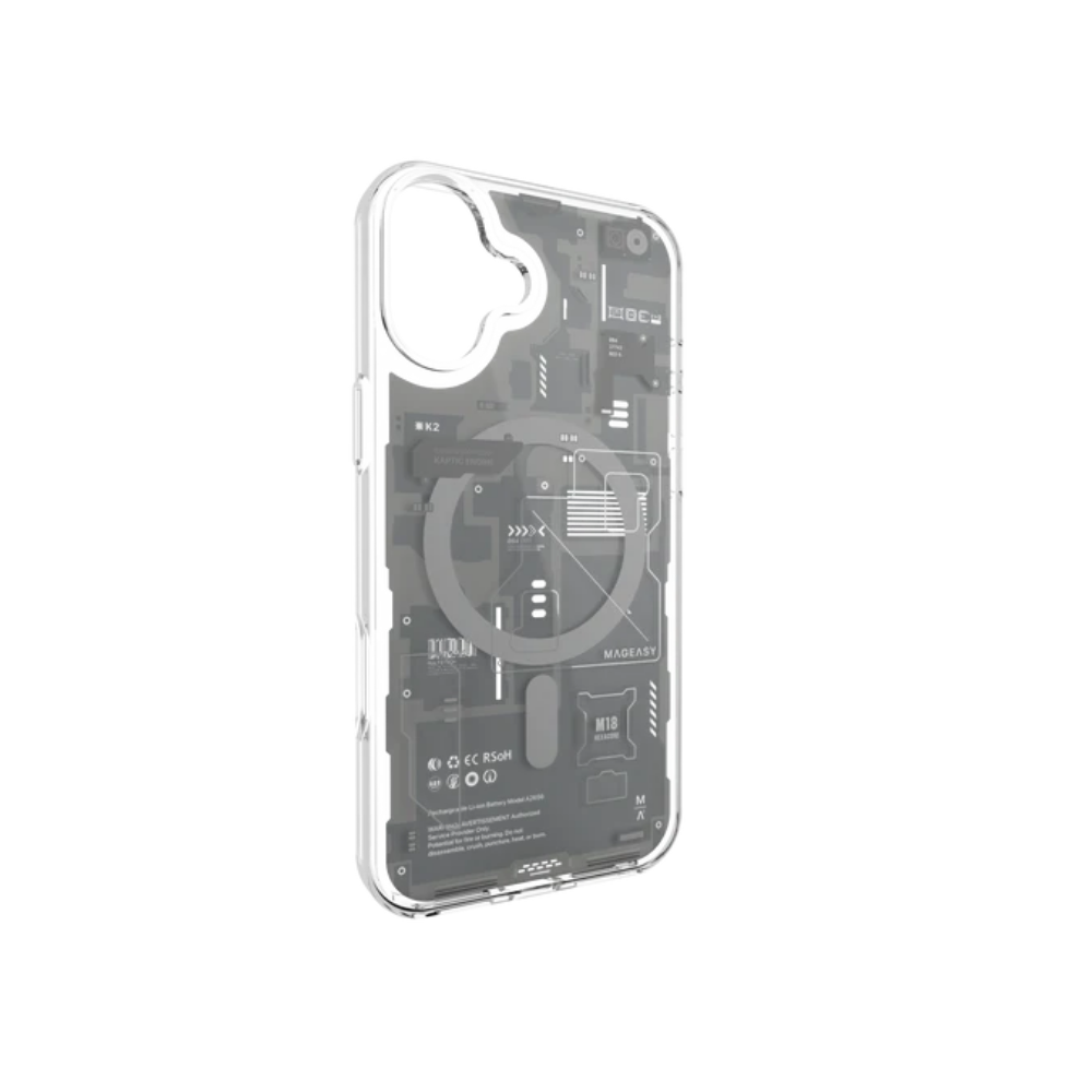 Mageasy iPhone 16 XRay M | MagSafe Ash