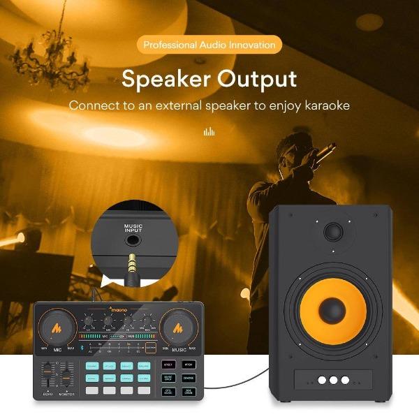 Maono All-In-One Sound Card with Microphone Starter Bundle Set