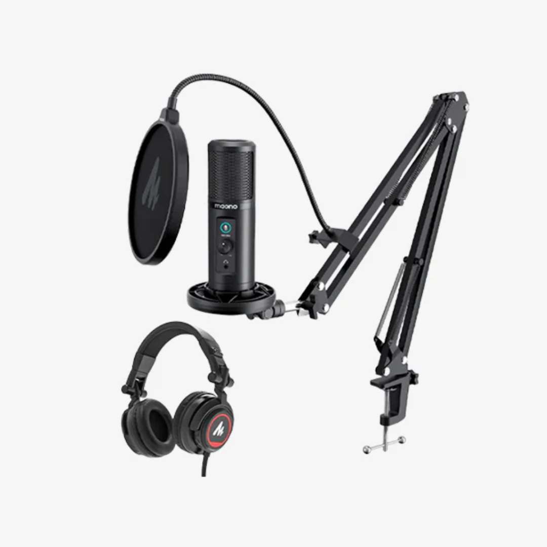 Maono Podcast USB Microphone Kit Set (40460-AU-PM422)