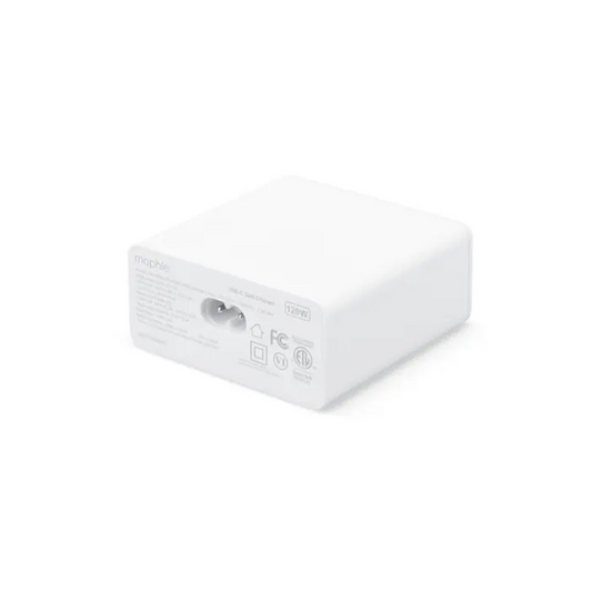 Mophie-ACC-Power Adapter-USB-C-PD-HUB-120W-GAN-White-UK