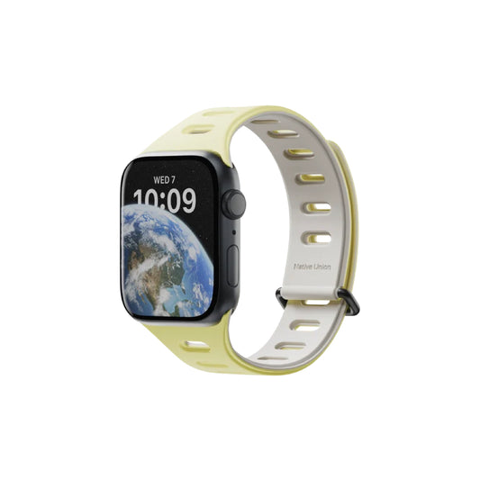 Native Union Active Watch Band For Apple Watch Ultra 42/44/45/49mm Lemon/Sandstone