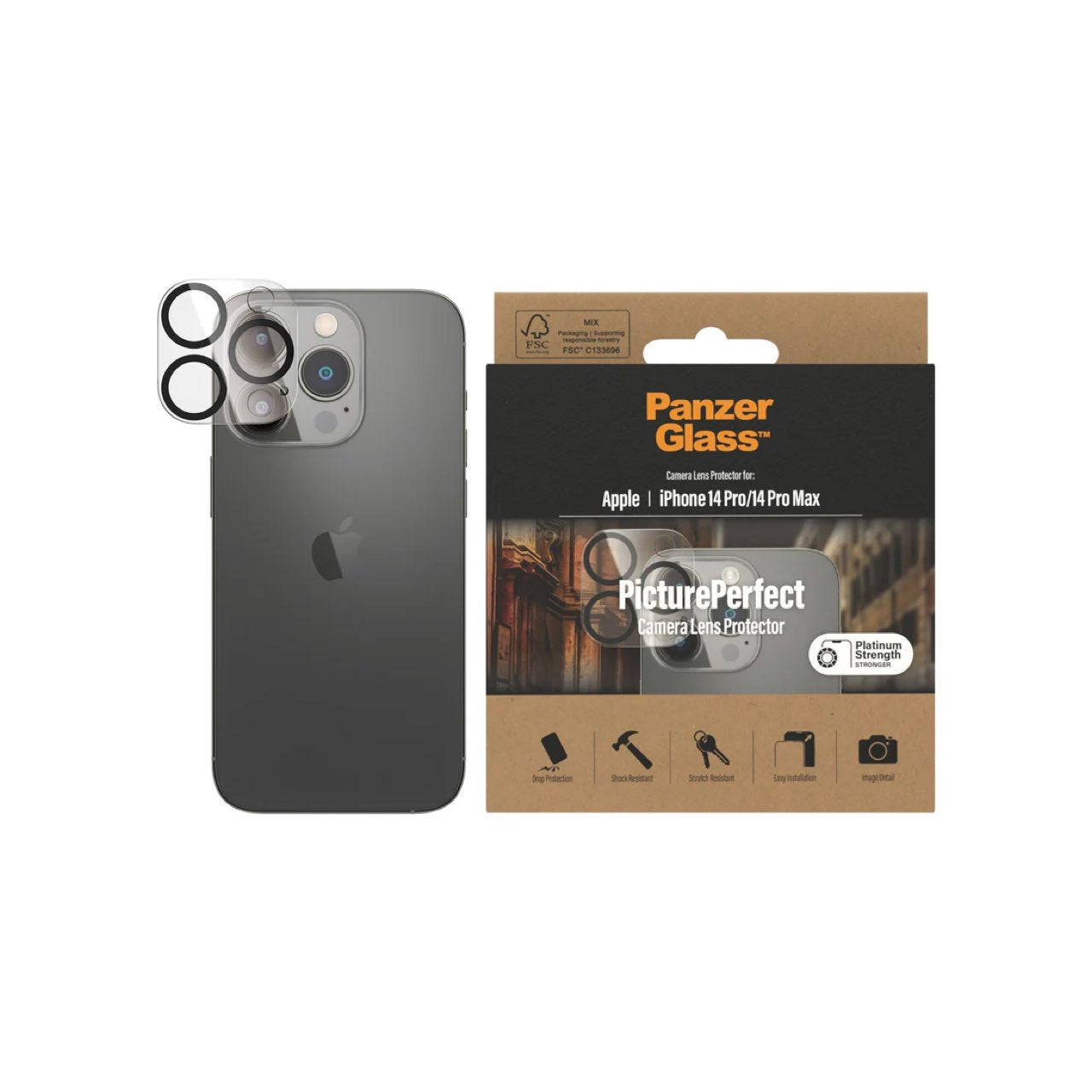 PANZERGLASS CAMERA PROTECTOR FOR IPHONE 14 PRO/14 PRO MAX