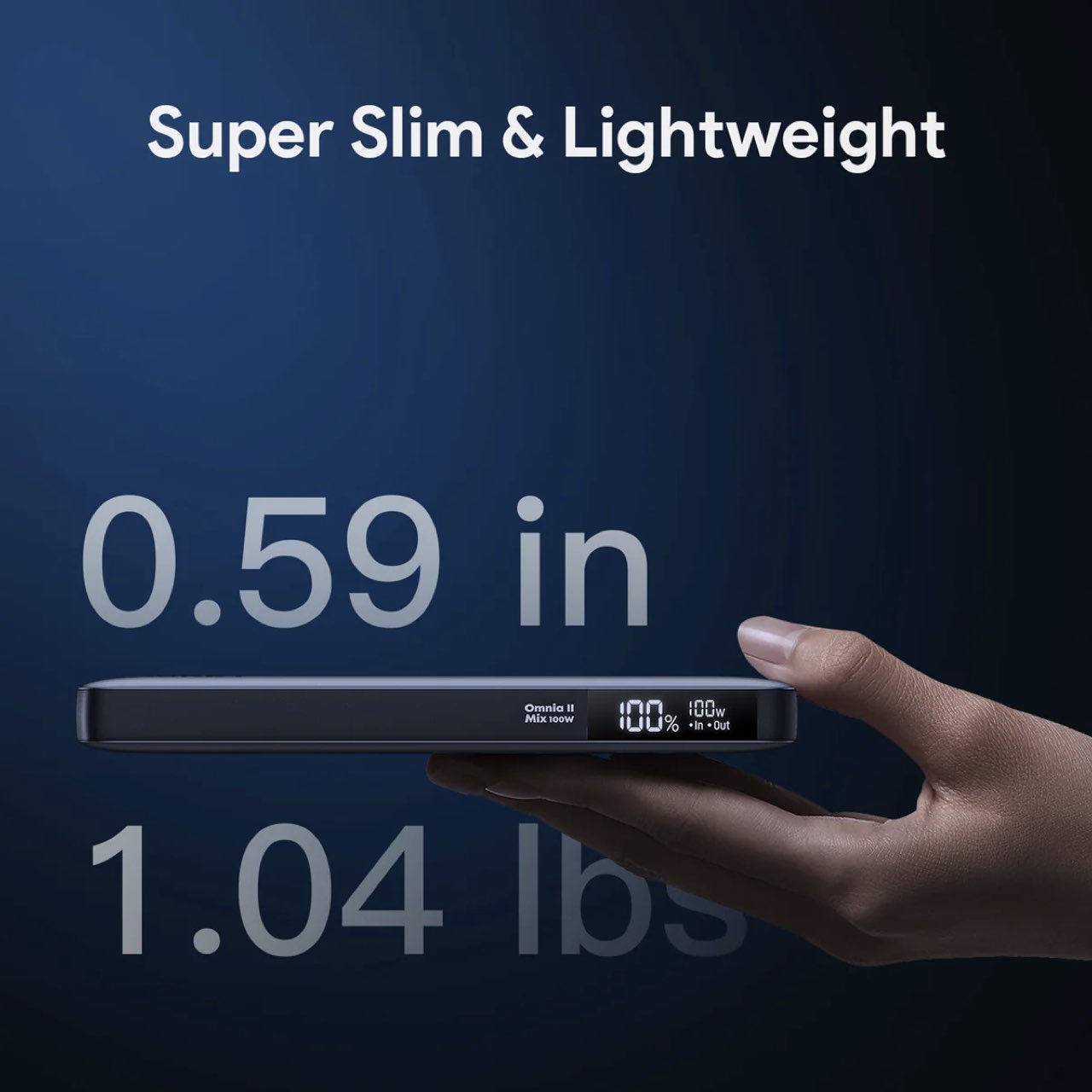 Aukey PB-Y44 SprintX 100W 20000mAh Power Bank With PD 3.0 QC3.0