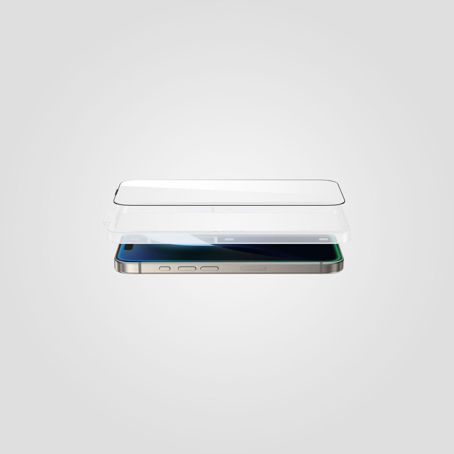 AmazingThing Titan Full Tempered Glass For iPhone 16 Plus (6.7) 2024 - Clear