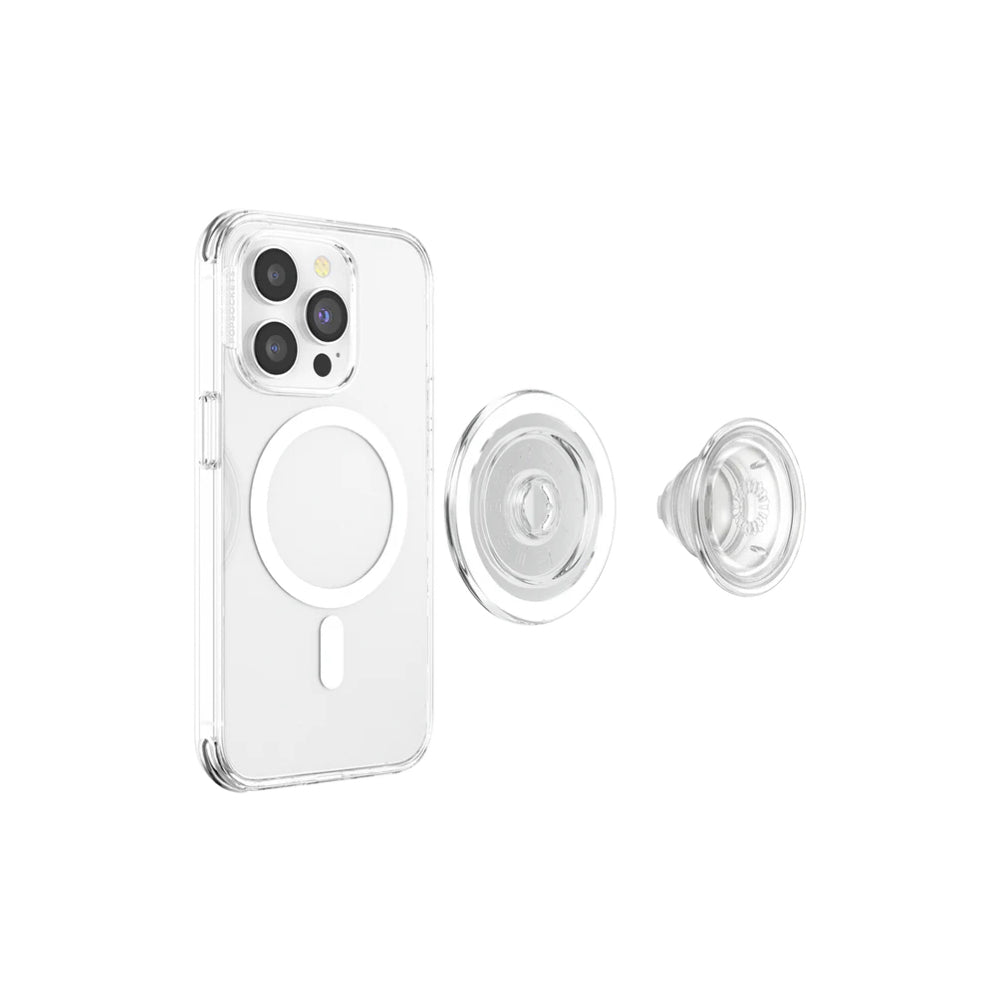 PopSockets PopGrip MagSafe (Round) - Clear