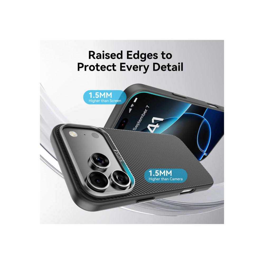Raptic Aramid Fiber Dual Magsafe for iPhone 17 Pro - 600D