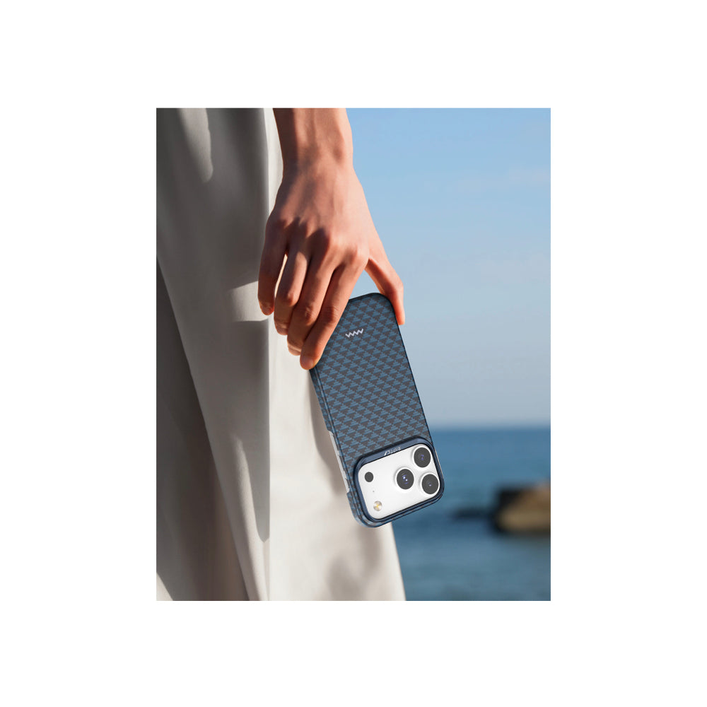 Raptic Aramid Fiber Skin-Origin Magsafe Case for iPhone 17 Pro - Profound