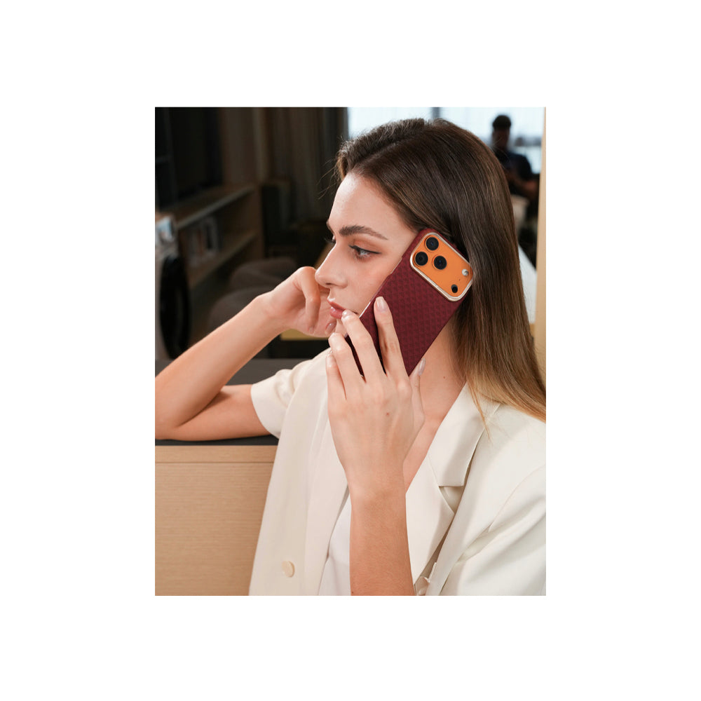 Raptic Aramid Fiber Skin-Origin Magsafe Case for iPhone 17 Pro Max - Oriental