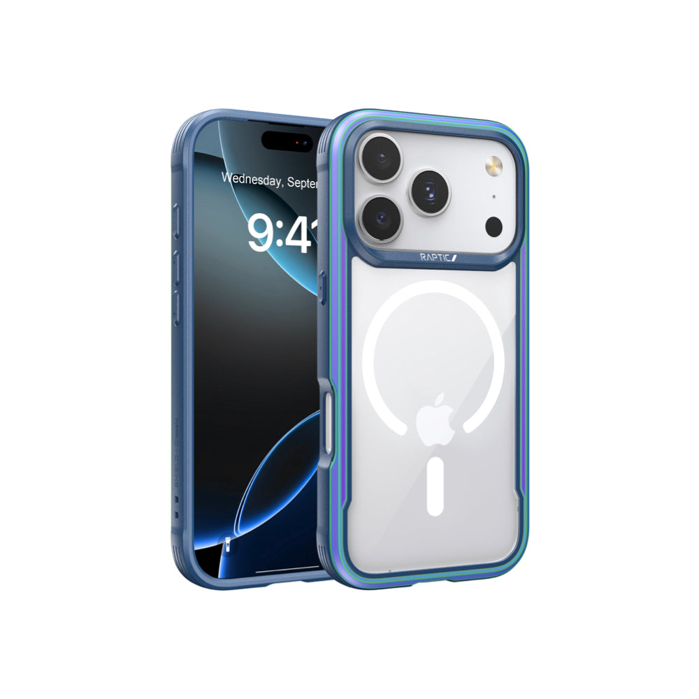 Raptic Shield Classic Magsafe Case for iPhone 17 Pro - Iridescent