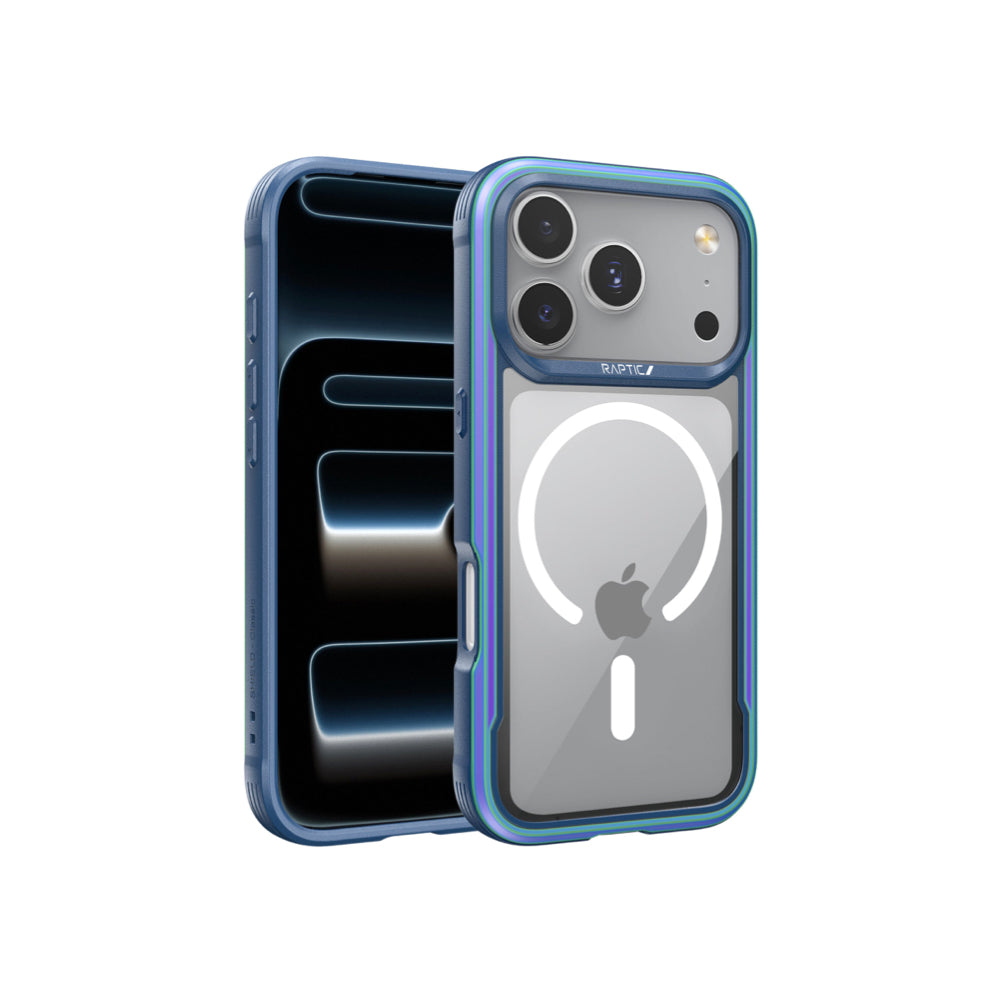 Raptic Shield Classic Magsafe Case for iPhone 17 Pro Max - Iridescent