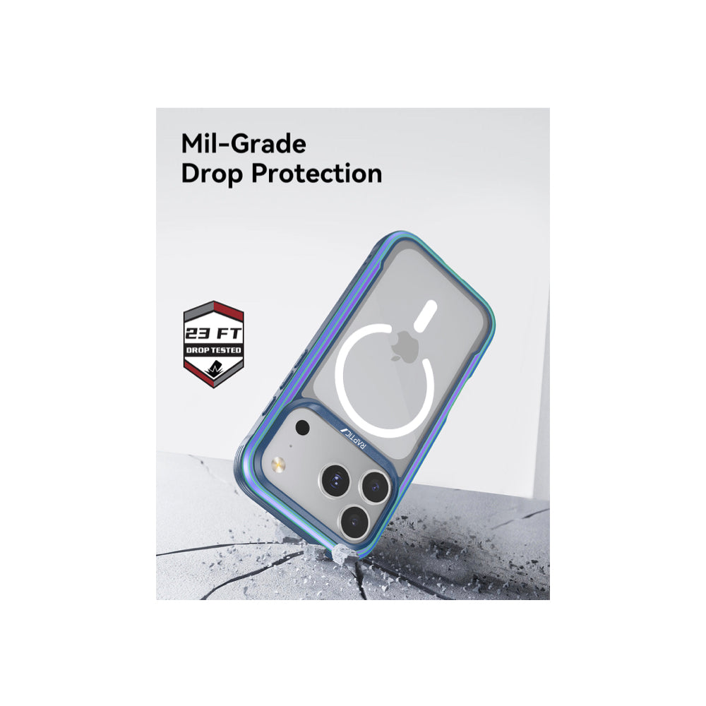 Raptic Shield Classic Magsafe Case for iPhone 17 Pro Max - Iridescent