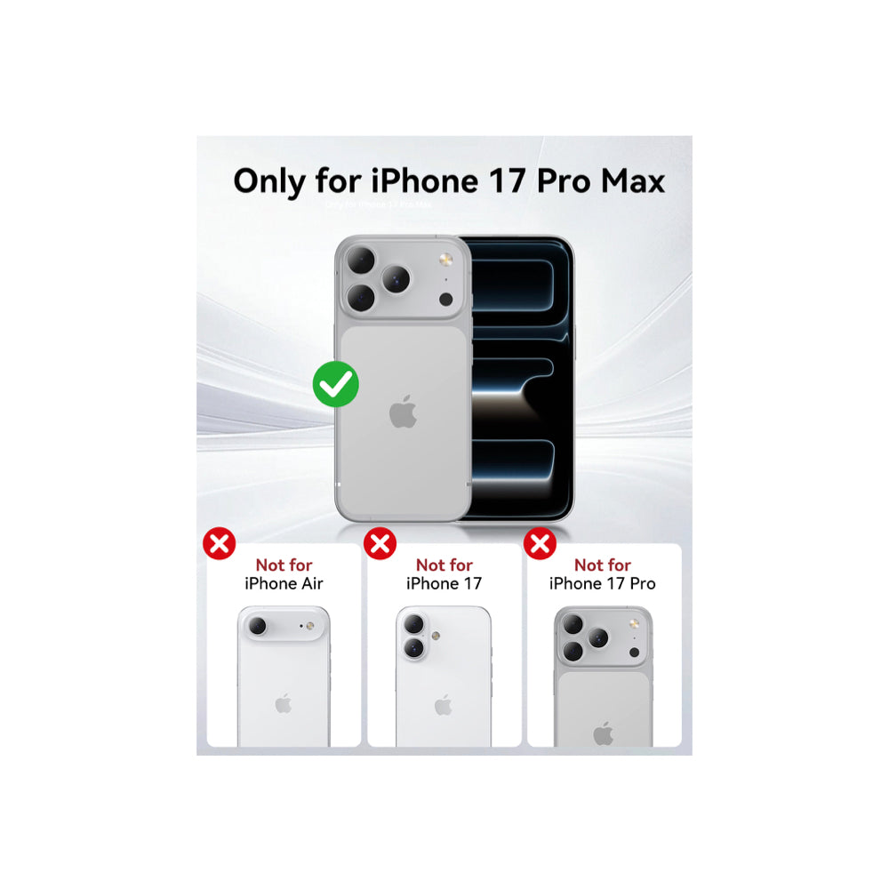 Raptic Shield Classic Magsafe Case for iPhone 17 Pro Max - Black