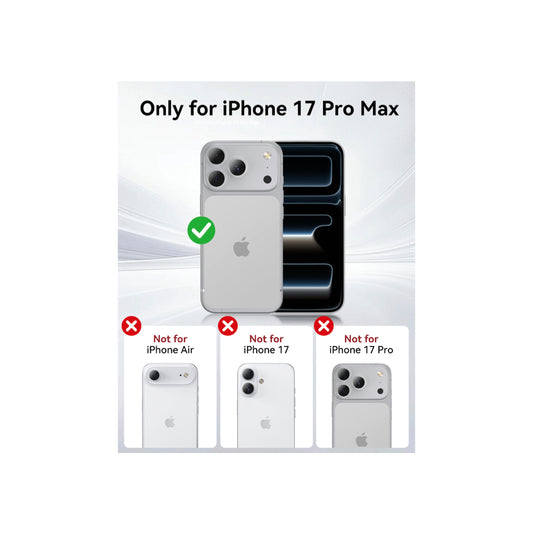 Raptic Shield Classic Magsafe Case for iPhone 17 Pro Max - Black