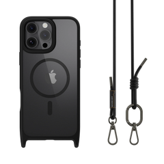 Mageasy iPhone 16 Pro Max  Roam M| Magsafe Black/ Black