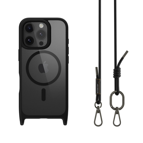 Mageasy iPhone 16 Pro Roam M| Magsafe Black/ Black