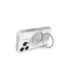 STM Goods Roll Spin Magsafe (IP16 Pro Max) - Clear / Silver