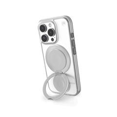 STM Goods Roll Spin Magsafe (IP16 Pro Max) - Clear / Silver
