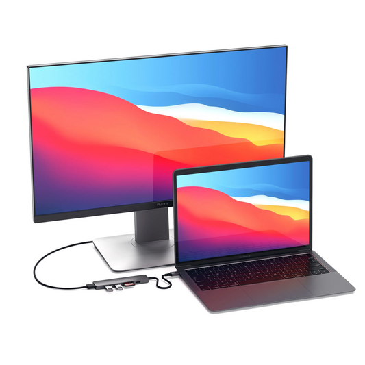 Satechi Type-C Slim Multimedia Adapter V2 (Space Grey)