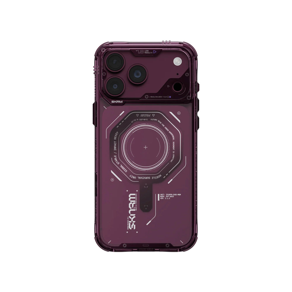 Skinarma Magma Mag-Charge Case for iPhone 18 Pro - Graphite