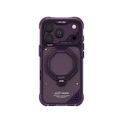 Skinarma Saturn Mag-Charge Case with Rotating Kick Stand for iPhone 18 Pro - Burgundy