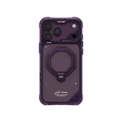 Skinarma Saturn Mag-Charge Case with Rotating Kick Stand for iPhone 18 Pro Max - Burgundy