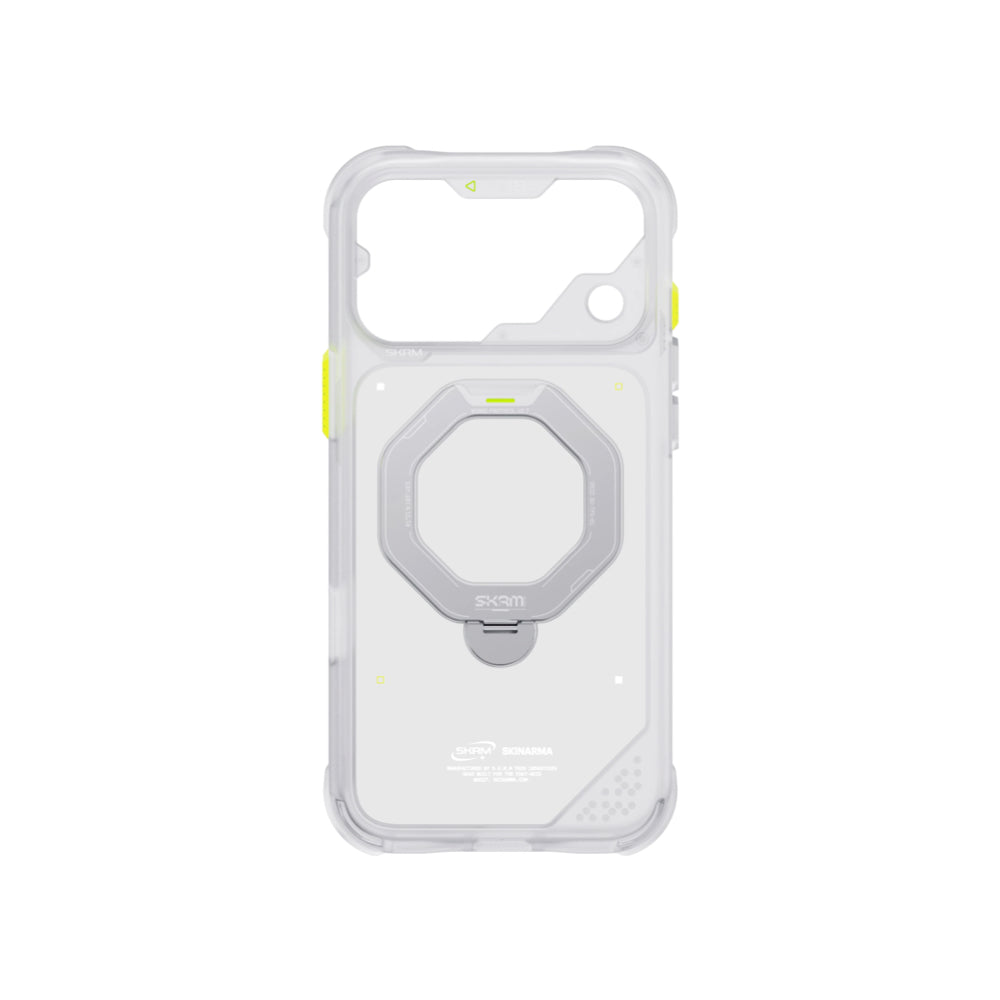 Skinarma Saturn Mag-Charge Case with Rotating Kick Stand for iPhone 18 Pro - Burgundy