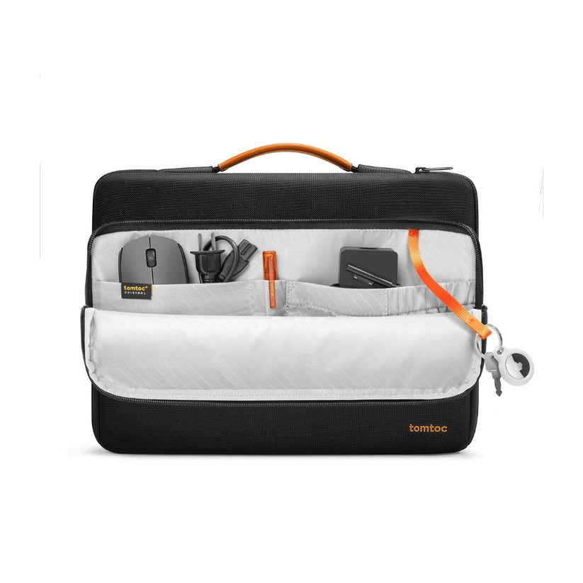 TOMTOC Defender A14 Laptop Handbag (Macbook) 14 Inch - Black