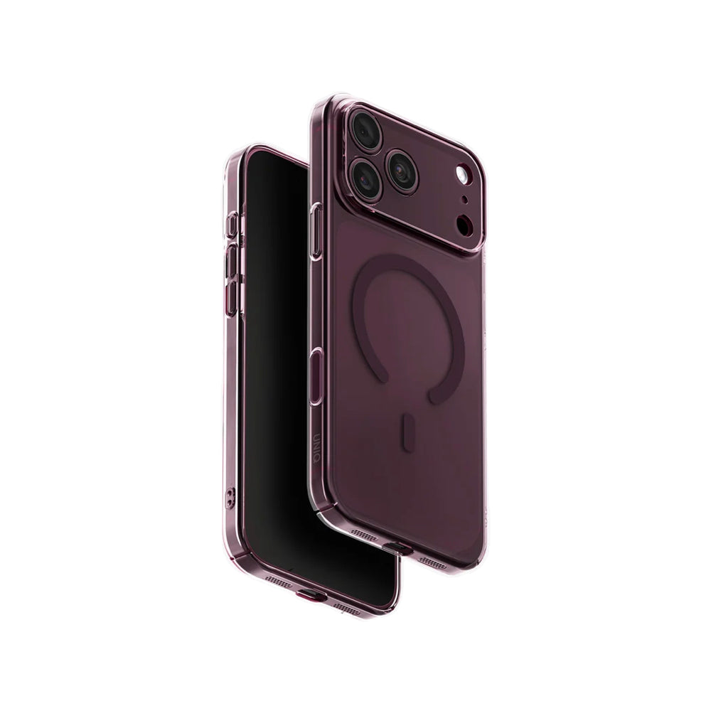 Uniq Airsuit Magclick Charging Case for iPhone 18 Pro Max - Glossy Clear