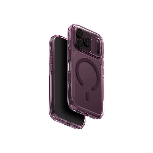Uniq Lifepro Xtreme Hybrid Magclick Charge Case for iPhone 18 Pro Max - Deep Burgundy