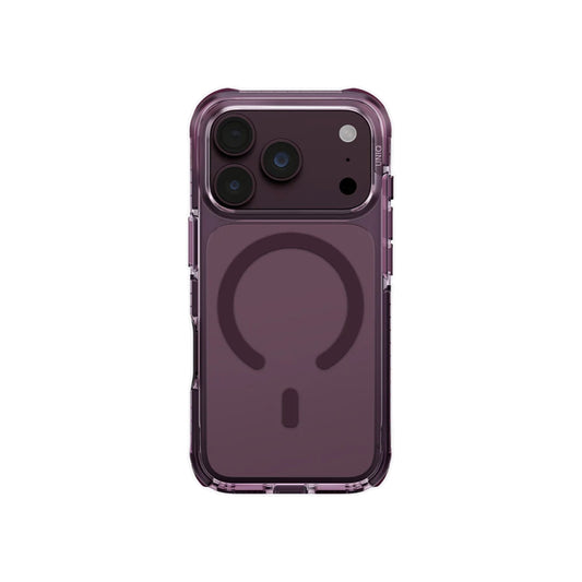 Uniq Combat Hybrid Magclick Charge Case for iPhone 18 Pro Max -  Deep Burgundy