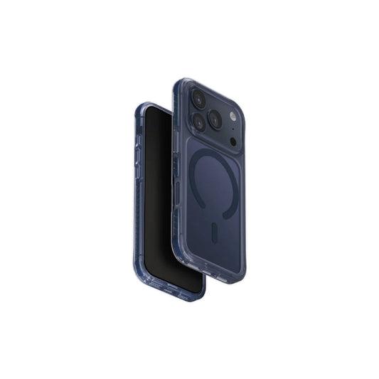 Uniq Hybrid iPhone 17 Pro (2025) 6.3 Magclick Charging Combat - Navy Blue