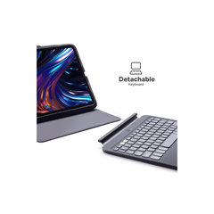 ZAGG Pro Keys 2 Folio Case with Detachable, Wireless Keyboard for Apple-iPad Pro 11 (M4) Black