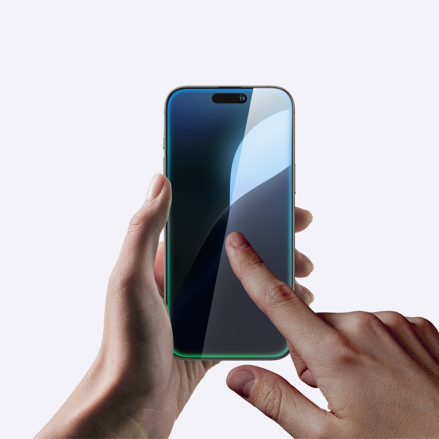 AmazingThing Titan Full Tempered Glass For iPhone 16 Plus (6.7) 2024 - Clear