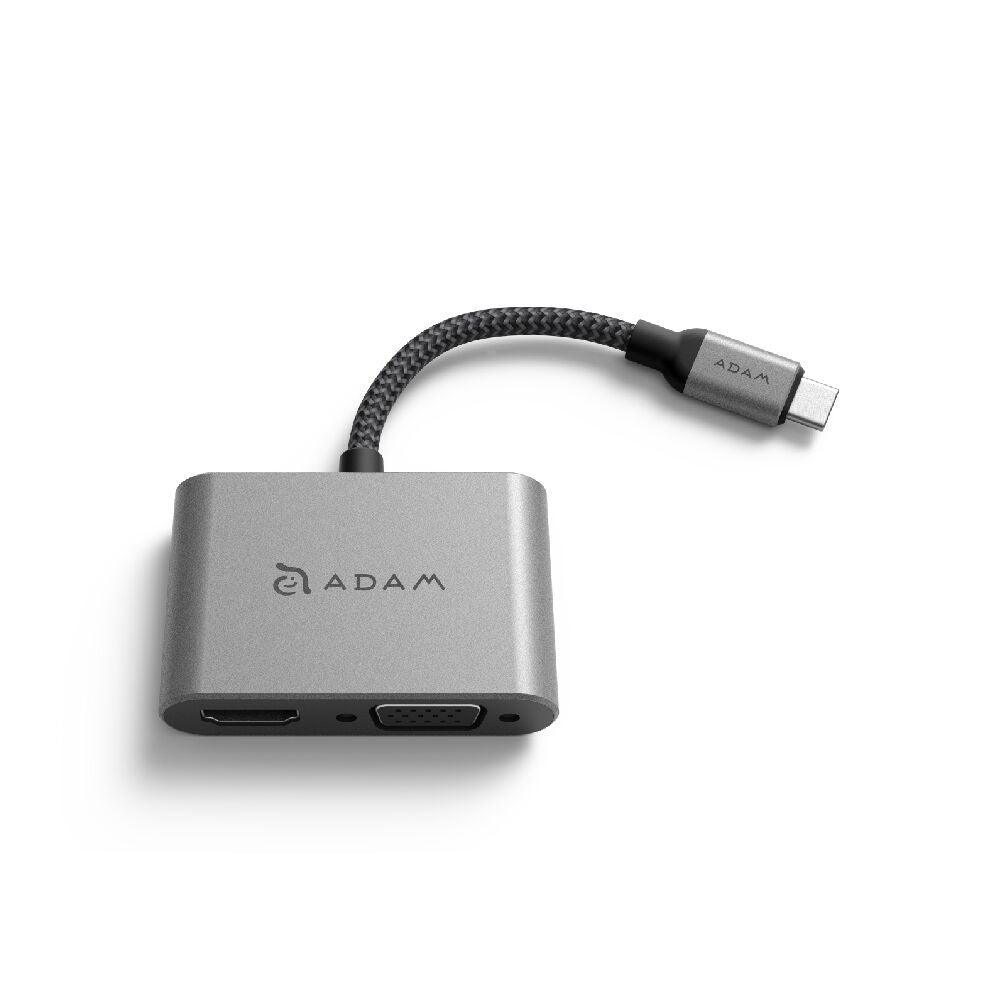 ADAM elements CASA Hub VH1 USB-C 3.1 To VGA/HDMI