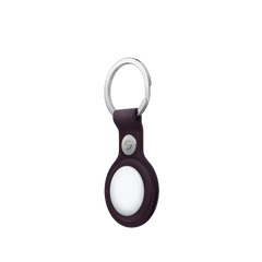 AirTag FineWoven Key Ring - Blackberry