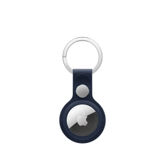 AirTag FineWoven Key Ring - Deep Blue