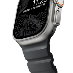 Nomad Apple Watch 49/45/44/42mm (Series SE/Ultra/9/8/7/6/5/4/3/2) Rocky Point Band - Storm