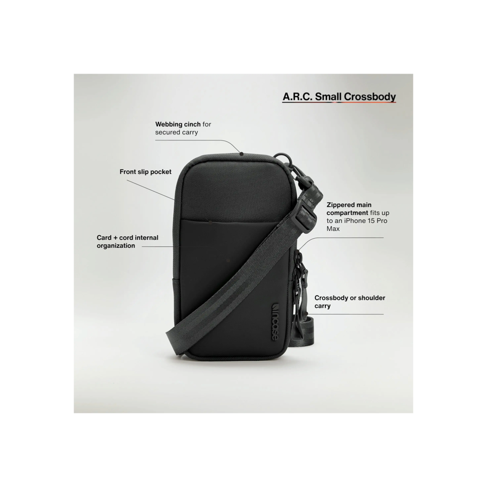 Incase A.R.C. Small Crossbody Bag Black