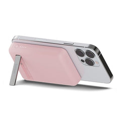 Belkin BOOST CHARGE Magnetic Wireless + Stand Power Bank, Pink 5000mAh